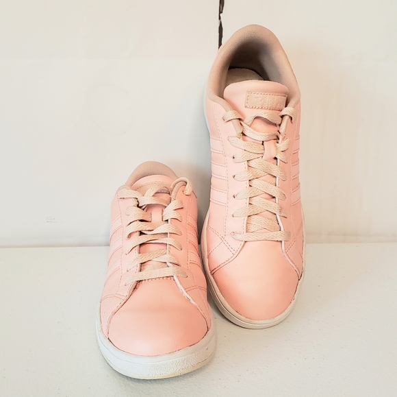 *SOLD*Adidas Neo Baseline Striped Leather Sneakers - Picture 11 of 11